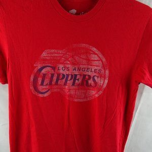 Los Angeles LA Clippers NBA Red Men's Small Tee